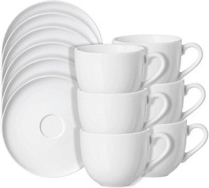 Ritzenhoff & Breker Kaffeetassen-Set Skagen weiß 220,0 ml 12-tlg.