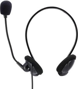 hama NHS-P100 Headset schwarz