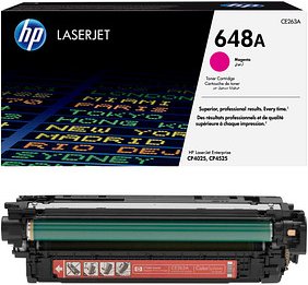 HP 648A (CE263A) magenta Tonerkartusche