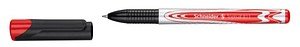 Schneider Topball 811 Tintenroller rot/silber 0,5 mm, Schreibfarbe: rot, 1 St.