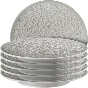 Seltmann Weiden Teller Nori grau, silber Ø 16,5 cm, 6 St.