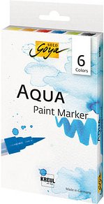 KREUL SOLO Goya Aquarellmarker farbsortiert, 6 St.