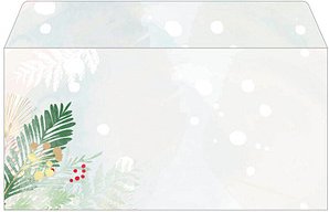 Thumbnail - SIGEL Weihnachtsbriefumschläge Christmas Forest DIN lang ohne Fenster, 50 St.