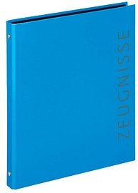 VELOFLEX VELOCOLOR® Ringbuch 4-Ringe blau DIN A4, 1 St.