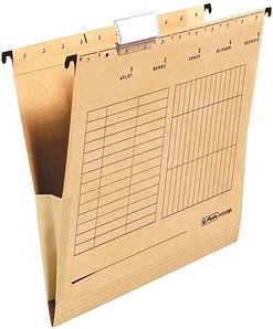 herlitz Hängetaschen braun, 25 St.