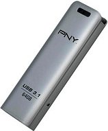 PNY USB-Stick Elite Steel silber 64 GB, 1 St.