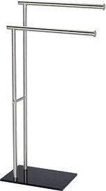 WENKO Handtuchständer Lima silber, 1 St.