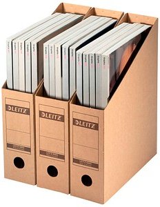 10 LEITZ Archiv-Stehsammler Premium braun