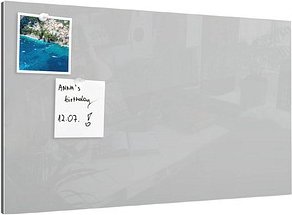 ALLboards Glas-Magnettafel 90,0 x 60,0 cm grau