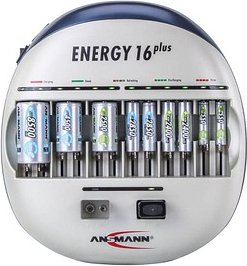 ANSMANN Energy 16 plus Akku-Ladegerät