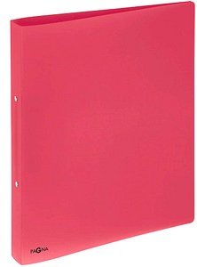 PAGNA Lucy Colours Ringbuch 2-Ringe rot 3,3 cm DIN A4