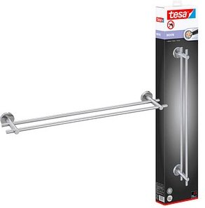 tesa Handtuchhalter MOON silber