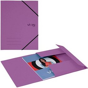 Thumbnail - VON LEITZ Eckspanner DIN A4 violett, 1 St.