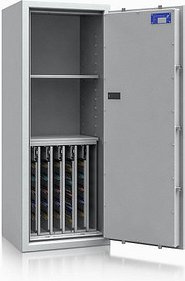 ISS safe4key Schlüsseltresor lichtgrau mit 440 Haken, Elektronikschloss, 50,0 x 42,0 x 130,0 cm, 1 St.