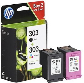 HP 303 (3YM92AE) schwarz, color Druckerpatronen, 2er-Set