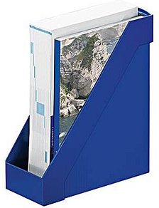 helit Stehsammler Linear H6361534 blau Kunststoff, DIN A4