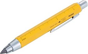 Thumbnail - TROIKA® ZIMMERMANN 5,6 Bleistift HB gelb, 1 St.