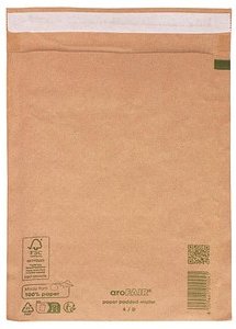 Thumbnail - aroFAIR® Polstertaschen Gr. 4/D braun für DIN A5, 100 St.