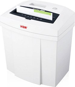 Thumbnail - HSM SECURIO C14 Aktenvernichter mit Partikelschnitt P-4, 4 x 25 mm, bis 6 Blatt, weiß
