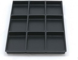 BISLEY 222P1800 Schubladeneinsatz schwarz 1 St.