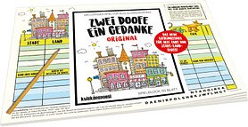 Thumbnail - kylskapspoesi Zwei Doofe ein Gedanke Spielblock, 1 St.