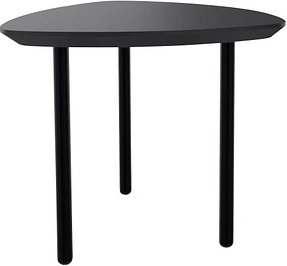 fm TRESTA Beistelltisch schwarz 55,0 x 51,0 x 46,0 cm