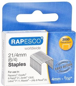 RAPESCO® Heftklammern 21/4, 2.000 St.