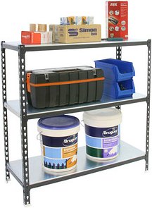 Simonrack Schwerlastregal SIMONCLICK 3 8425437096976 anthrazit, silber 90,0 x 30,0 x 90,0 cm