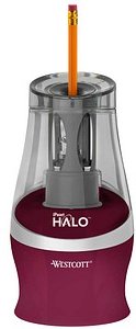 WESTCOTT elektrischer Anspitzer iPoint Halo lila