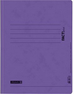 BRUNNEN Schnellhefter FACT!plus Karton violett DIN A4