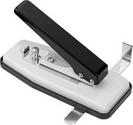 LMG Locher für Ausweishalter grau-schwarz, 1 St.