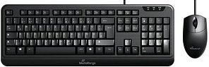 Thumbnail - MediaRange MROS108 Tastatur-Maus-Set kabelgebunden schwarz