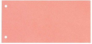 dots Trennstreifen orange/lachs, 190 g/qm Karton, 100 St.