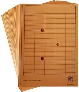 Wekre Sammelmappen DIN A4 orange, 25 St.