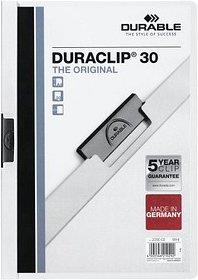 Thumbnail - DURABLE Klemmhefter DURACLIP weiß, 25 St.