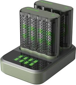 GP M452D 2x4-Port + Dockingstation Akku-Schnellladegerät inkl. Akkus