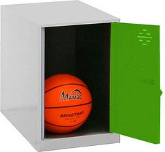 Thumbnail - Simonrack Spind SIMONLOCKER DISM grau, grün 8425437117589, 1 Schließfach 40,0 x 50,0 x 47,5 cm