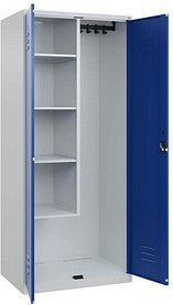 CP Putzmittelschrank Classic PLUS 080100-02 S10003 enzianblau, lichtgrau 80,0 x 50,0 x 185,0 cm, aufgebaut, 1 St.