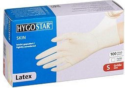 HYGOSTAR unisex Einmalhandschuhe SKIN weiß Größe S, 100 St.
