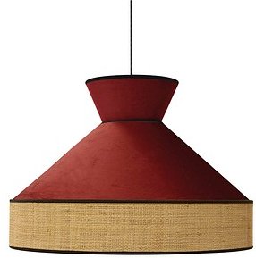 meet powered by PAPERFLOW Gatsby Deckenleuchte weinrot