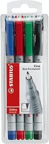 Thumbnail - STABILO OHPen universal Folienstifte-Set farbsortiert non-permanent 4 St.