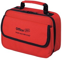 Holthaus Medical Erste-Hilfe-Tasche Office plus DIN 13157 rot