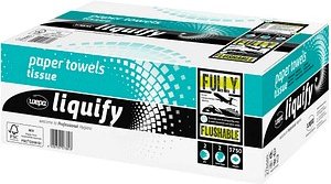 wepa Papierhandtücher 276580 liquify Interfold-Falzung 2-lagig 3.750 Tücher