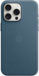 Apple Feingewebe Case mit MagSafe Handy-Cover für Apple iPhone 15 Pro Max pazifikblau