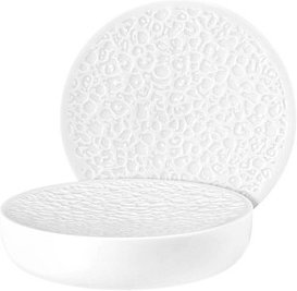 Seltmann Weiden Servierplatten Nori weiß 15,6 cm, 2 St.