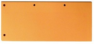 OXFORD Trennstreifen Duo orange, 160 g/qm Karton, 60 St.