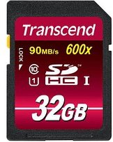 Transcend Speicherkarte, 32 GB, 1 St.