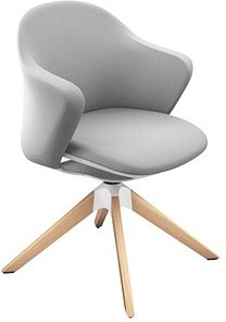 sedus Schalenstuhl se:flair FR-820/113 hellgrau Stoff, 1 St.