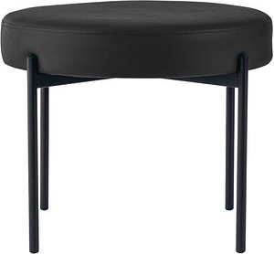 Thumbnail - meet powered by PAPERFLOW Sitzbank GAIA GBRC.01.01 schwarz Kunstleder 57,5 cm