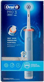Oral-B Elektrische Zahnbürste Pro 3 3000 Sensitive Clean, 1 Pack